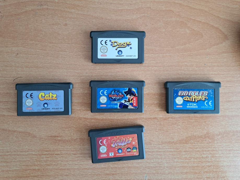 Nintendo Gameboy Advance (GBA) igre - cijene u opisu