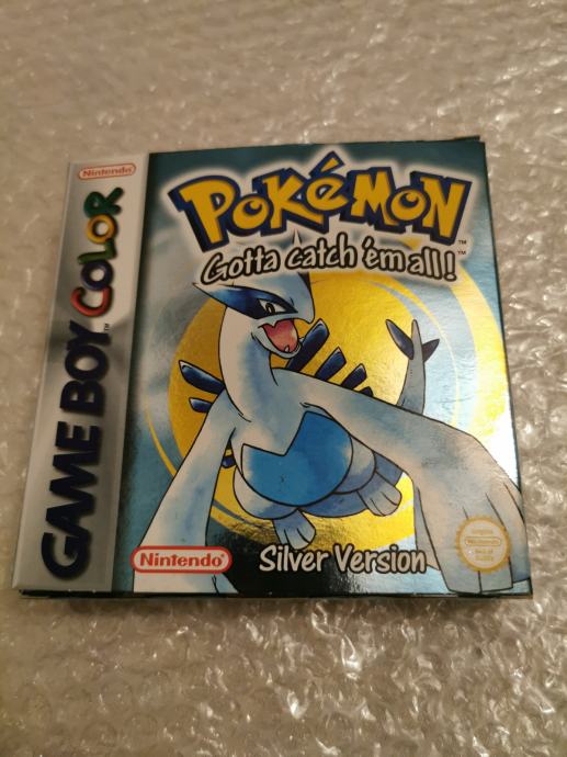 Pokemon Silver - Nintendo GBC igra - kompletna