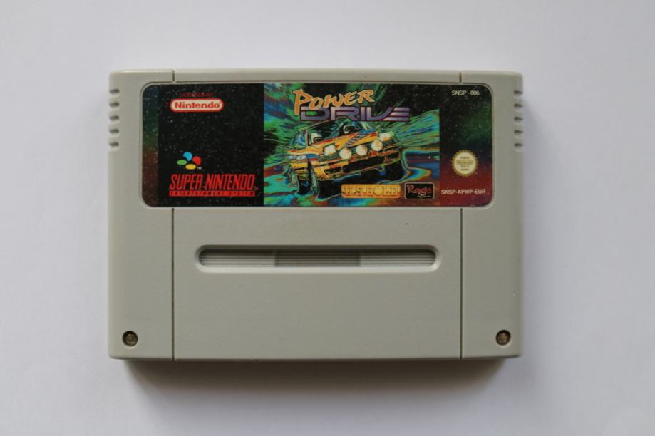 Power Drive - SNES - Super Nintendo