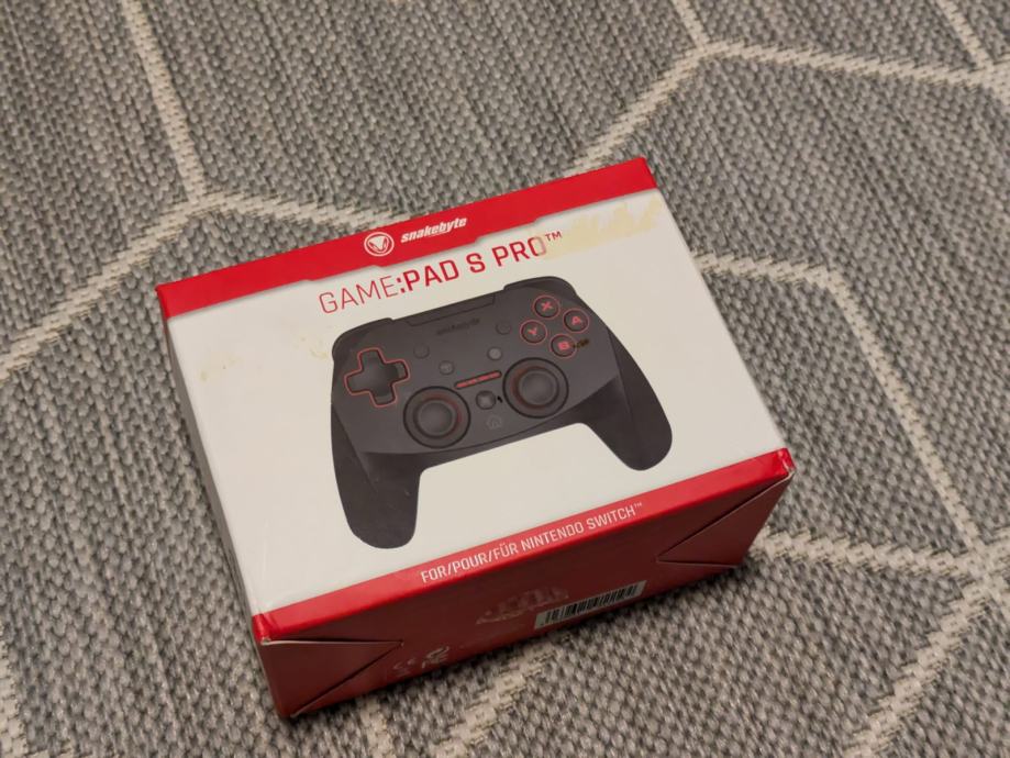 Snakebyte gamepad S PRO, bežićni, Nintendo switch