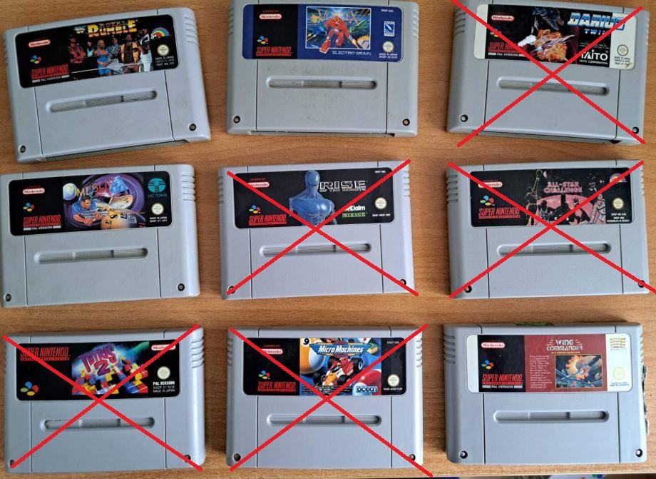 Super Nintendo (SNES) igre (cijene u opisu)