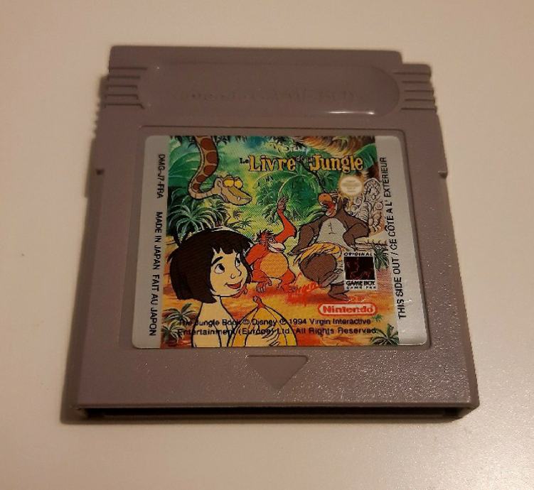 The Jungle Book za Game boy Nintendo