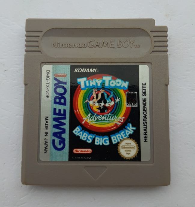 Tiny toon adventures babs big break nintendo gameboy GBA