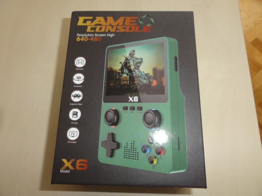 X6 Game Console, 10000 Game in 1 Retro Handheld