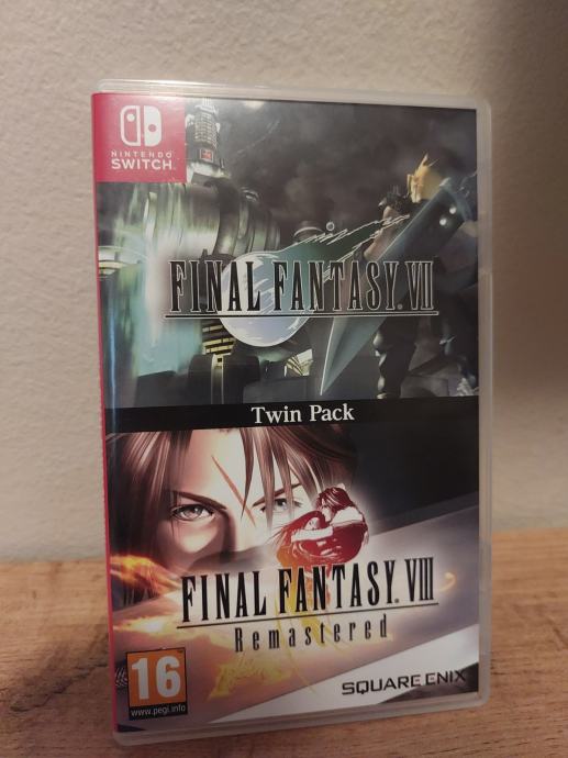 Final Fantasy VII & Final Fantasy VIII Remastered Twin Pack SWITCH