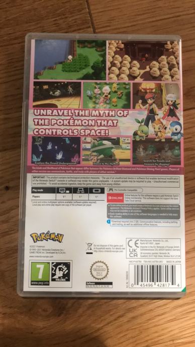 Pokemon Shining Pearl Nintendo Switch Igra