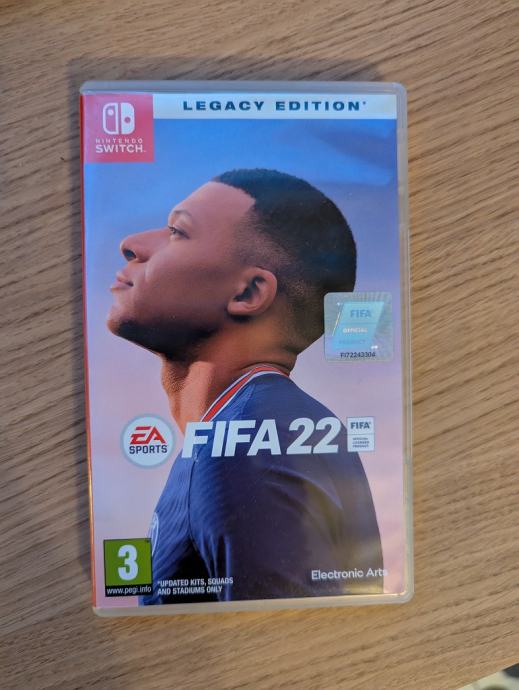 Prodajem Nintendo Switch igru FIFA 22 - Kao nova!