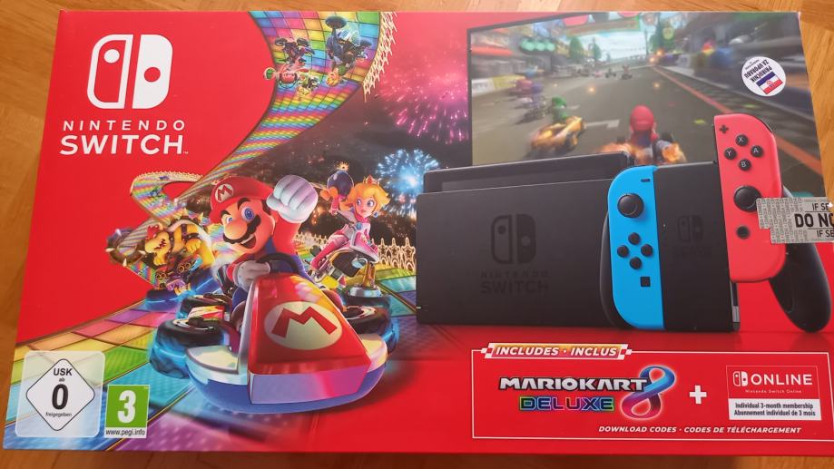 Mario kart 8 deluxe switch deals bundle