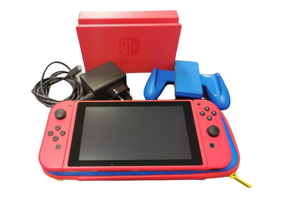 Nintendo Switch Mario Red And Blue Limited Edition V2