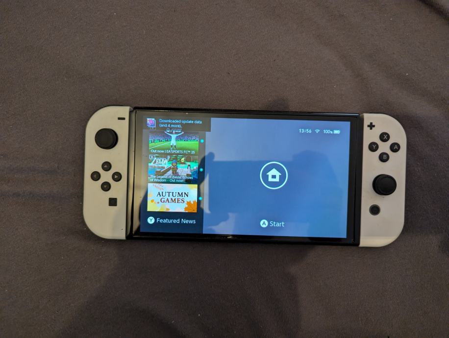 Nintendo Switch OLED Console - White Joy-Con