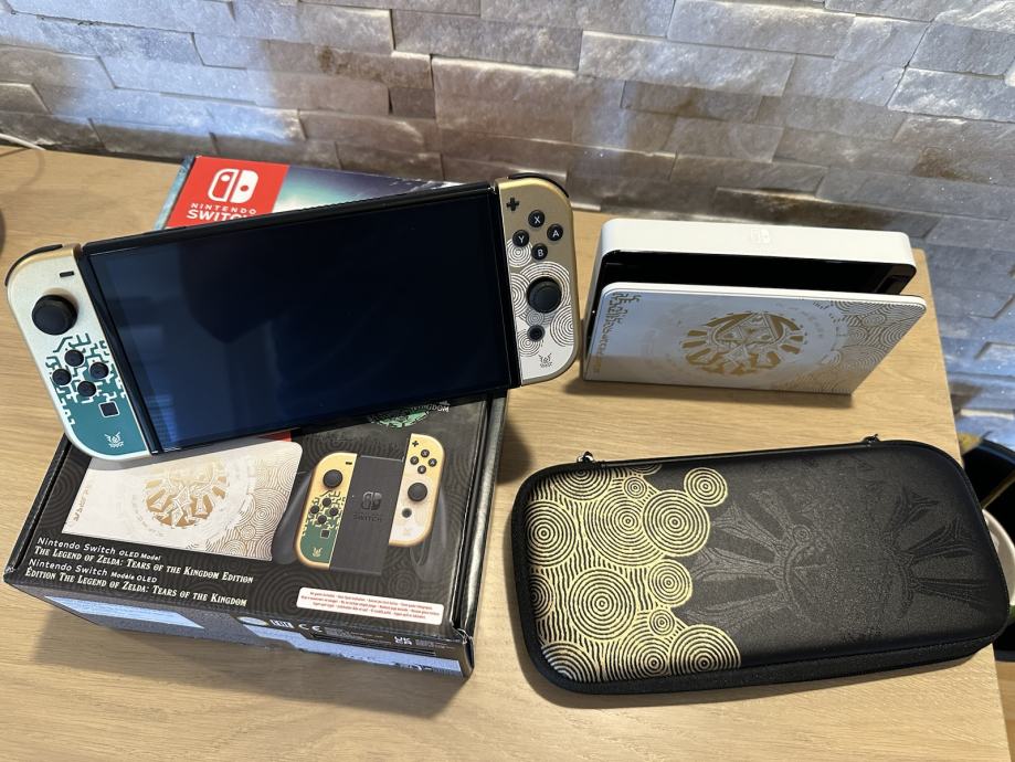 Nintendo Switch OLED Zelda TOTK Edition