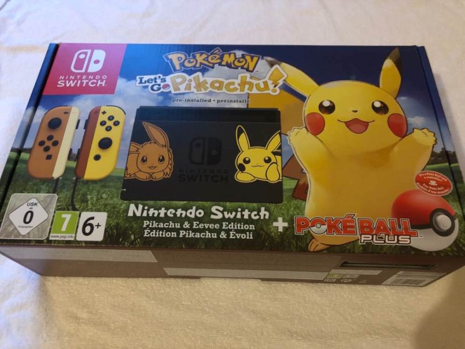 Pikachu deals eevee switch