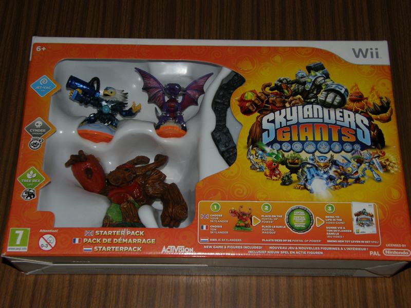 Wii skylanders deals giants starter pack