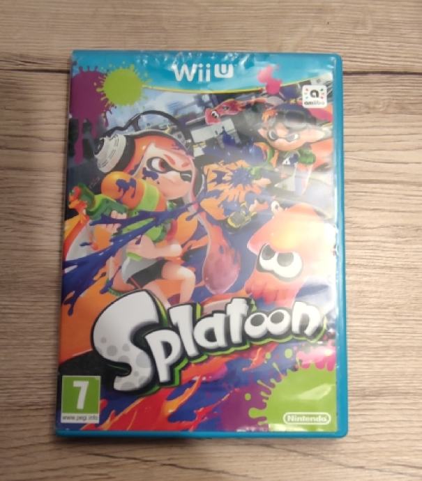 Splatoon za Nintendo Wii U, disk je u odličnom