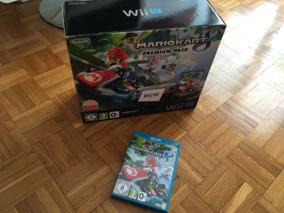 Nintendo Wii U 32gb Mario Kart 8 Premium Pack Odlično Stanje 1645
