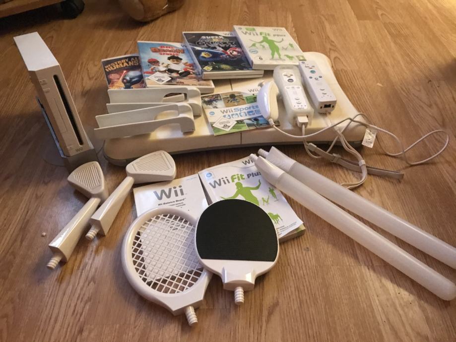 Nintendo wii + balance board