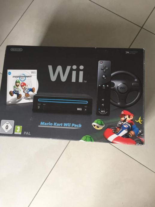 Nintendo Wii Super Mario kart pack NOVO !!!!