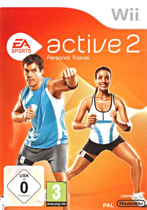 Wii - Active 2 -  EA Sports Personal Trainer Fitness - Igra Nintendo