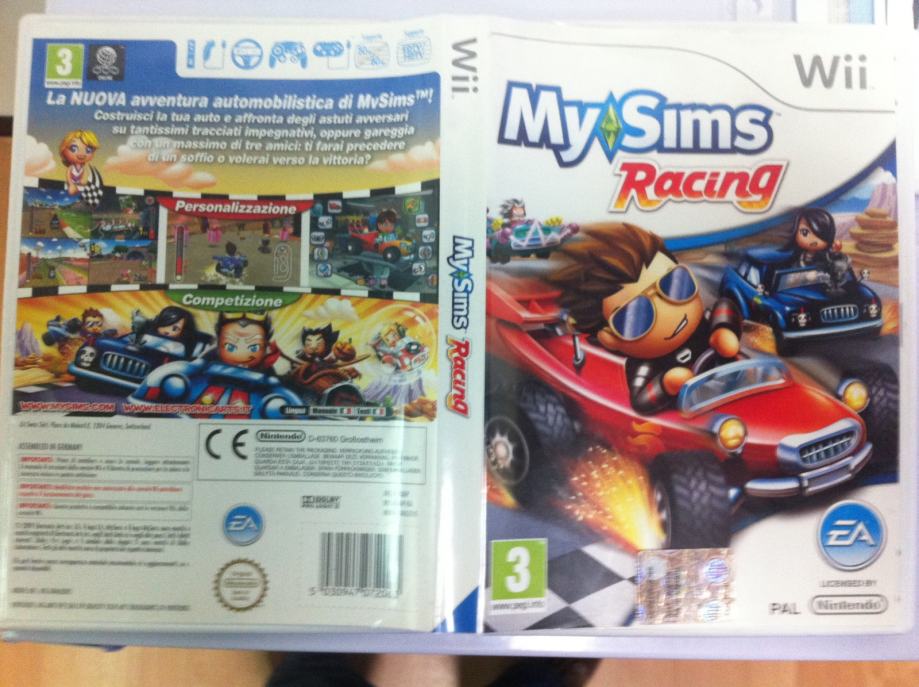 WII - My Sims Racing