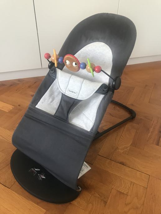 baby bjorn bouncer as chair