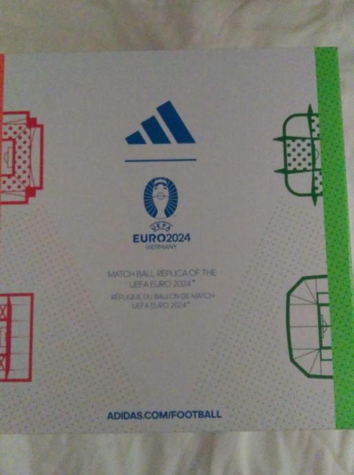Adidas nogometna lopta UEFA EURO 2024 original