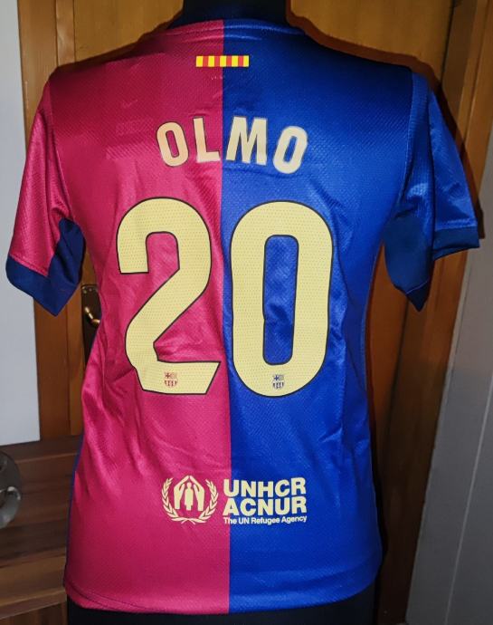 DANI OLMO - dječji nogometni komplet FC Barcelona (dres)