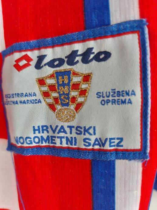 Hrvatski dres HNS od Šukera original Lotto sa zaštitnom markicom 1998