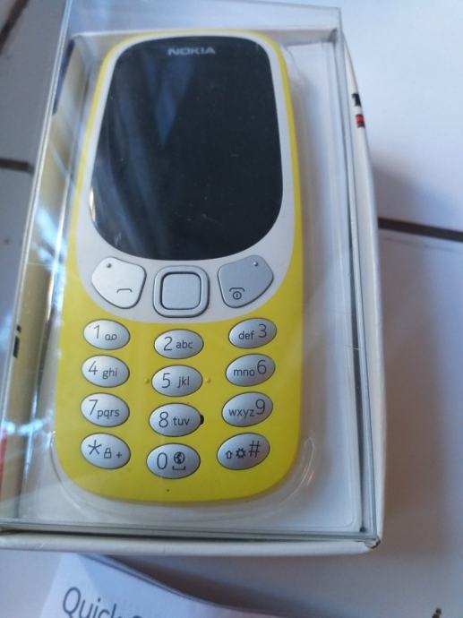 NOKIA 3310 3G DUAL SIM ŽUTI