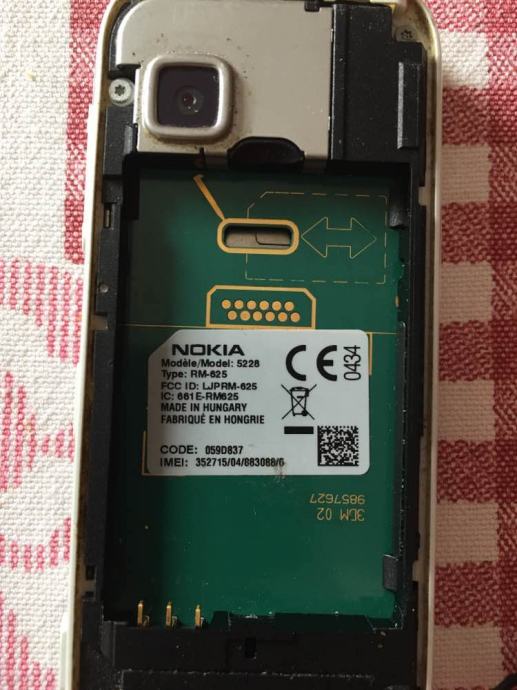Nokia 5228 схема