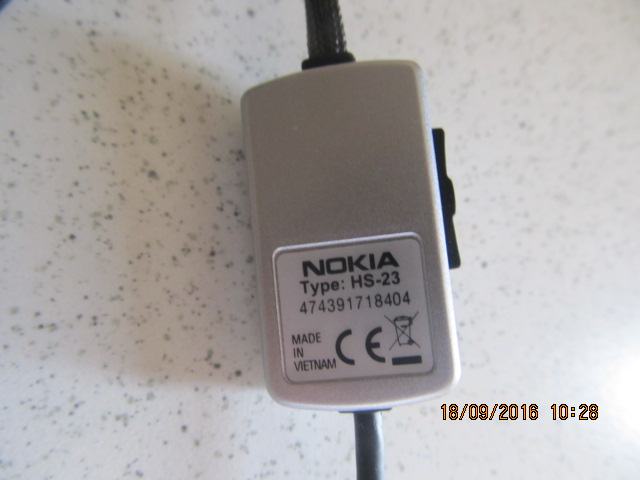 Распиновка nokia hs 23