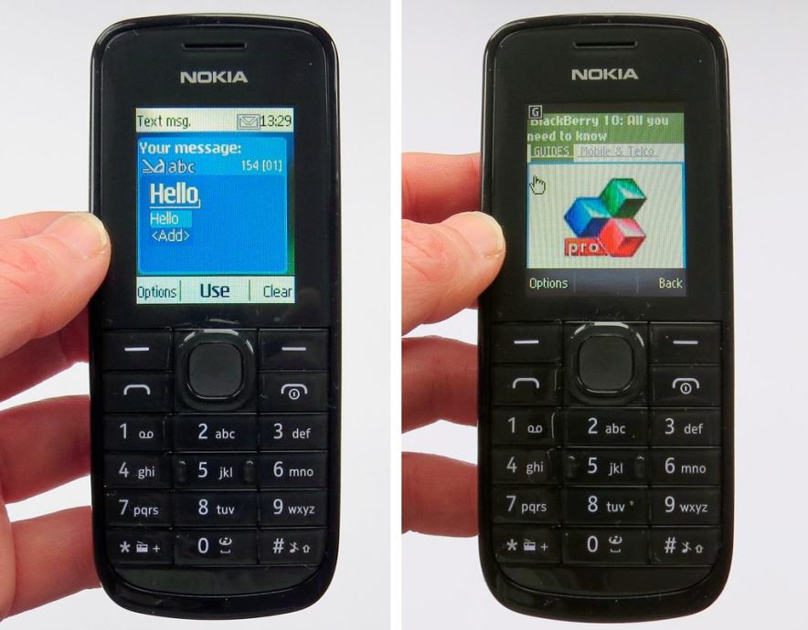 Nokia 113 нет подсветки