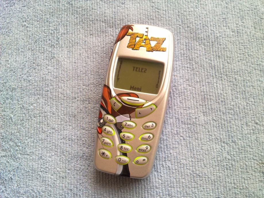 Nokia 3330 (3310) TAZ (IZVRSNA) HR jezik, Sve mreže, Nova maska Punjač