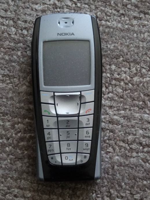 Nokia 6220 rh-20 SVE MREŽE očuvan SIVI CRNI garancija