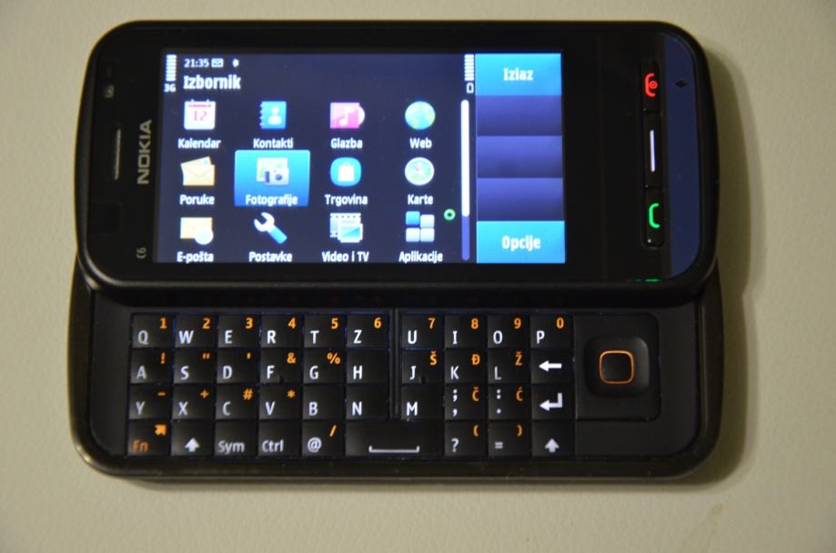 Настройки nokia c6 00