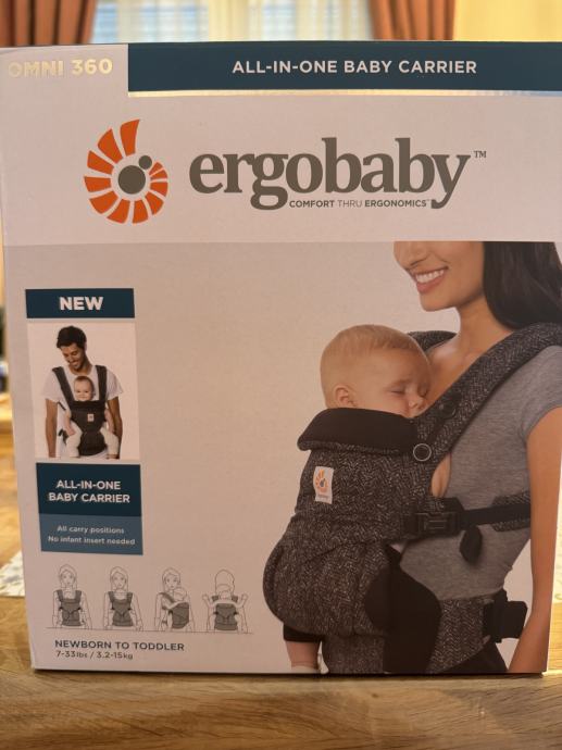 Ergobaby OMNI 360 nosiljka od rođenja do dječje dobi