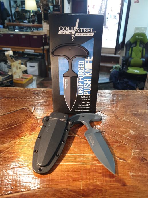 Cold Steel Drop Forged Push Knife