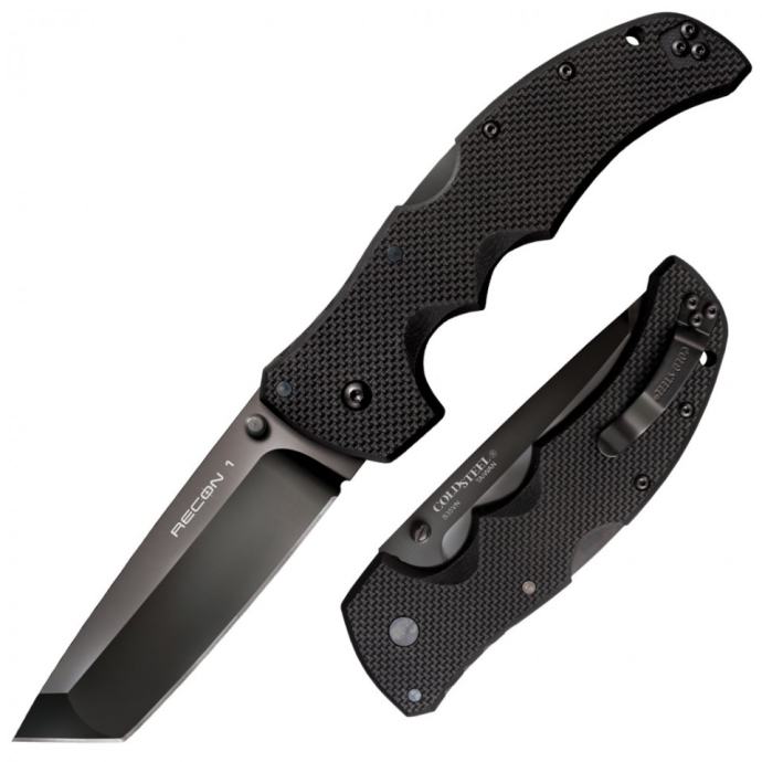 COLD STEEL RECON 1 TANTO POINT PLAIN EDGE S35VN PREKLOPNI NOŽ