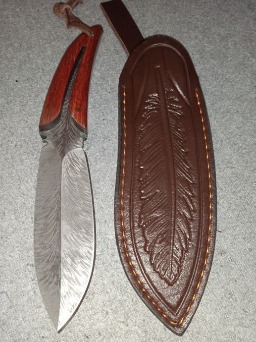 Fiksni nož feather knife