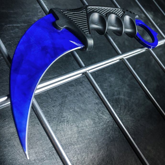 Nož kolekcionarski/sportski KARAMBIT CS GO-SAPPHIRE