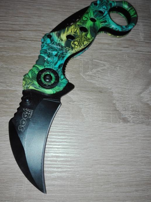 Sog karambit preklopni SNAKE