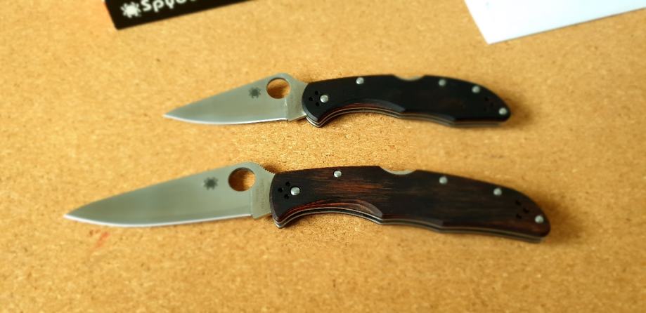 Spyderco Delica i Endura HAP40/SUS410