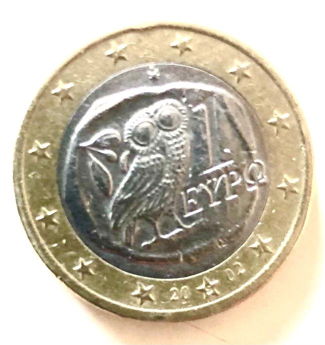 1 euro 2002, Grčka