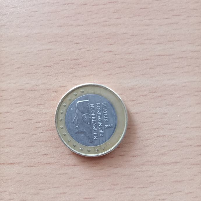 1 euro Beatrix kraljica Nizozemske