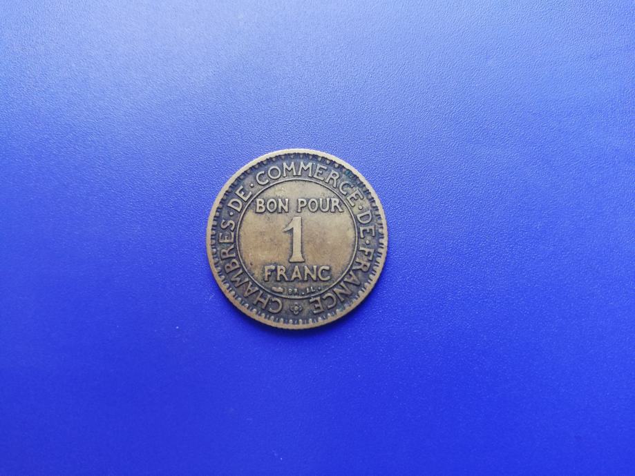 1 FRANC 1926-FRANCUSKA (FRANCE)-RIJETKO