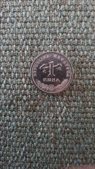 1 kuna, 1998. god, latinski