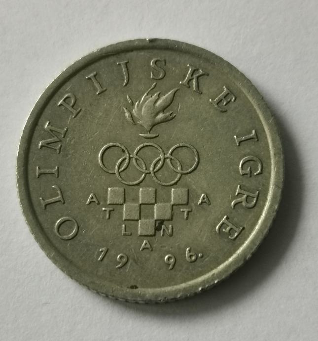 1 kuna Olimpijske igre 1996 prigodna - Atlanta