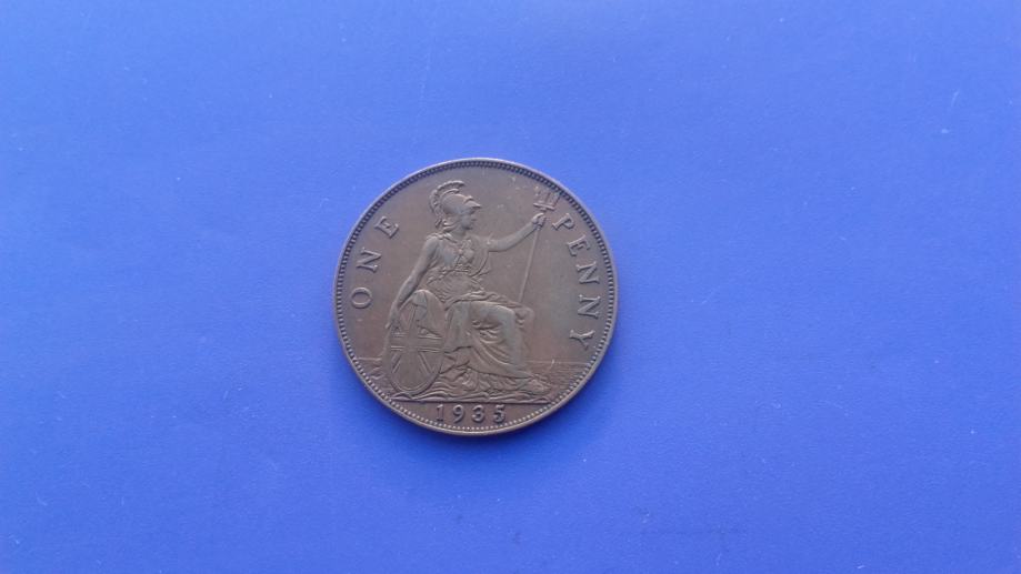 1 PENNY 1935-VELIKA BRITANIJA(GREAT BRITAIN)