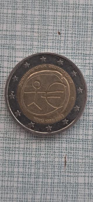 2 euro 1999-2009 deutschland wwu