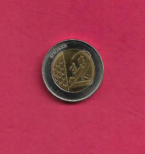 2 euro specimen civitas vaticana 2010