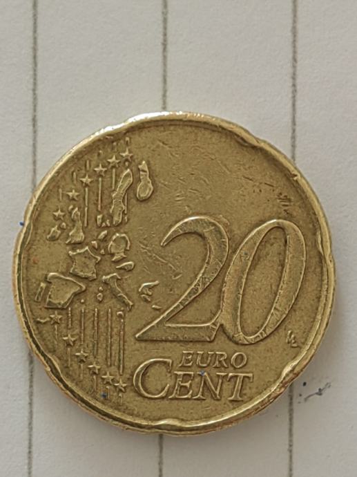 CENT EURO Coin Beatrix Koningin Der Nederlanden Coin